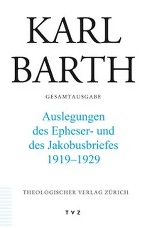 Barth / Stoevesandt / Drewes |  Karl Barth Gesamtausgabe | Buch |  Sack Fachmedien