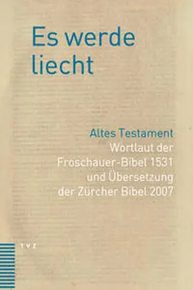 Kirchgemeinde Grossmünster Zürich |  Es werde liecht | Buch |  Sack Fachmedien