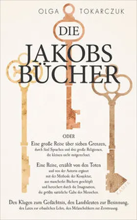 Tokarczuk |  Die Jakobsbücher | Buch |  Sack Fachmedien