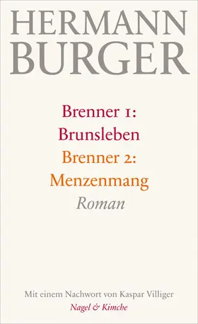 Zumsteg / Burger |  Brenner 1: Brunsleben. Brenner 2: Menzenmang | Buch |  Sack Fachmedien
