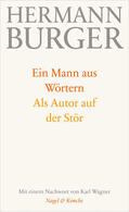 Zumsteg / Burger |  Ein Mann aus Wörtern. Als Autor auf der Stör | Buch |  Sack Fachmedien