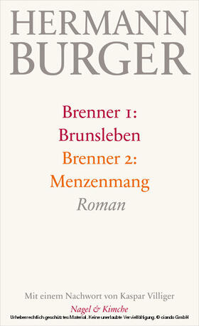 Burger / Zumsteg | Brenner 1: Brunsleben. Brenner 2: Menzenmang | E-Book | sack.de