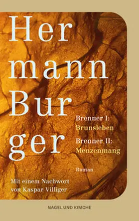 Burger / Zumsteg |  Brenner 1: Brunsleben. Brenner 2: Menzenmang | Buch |  Sack Fachmedien