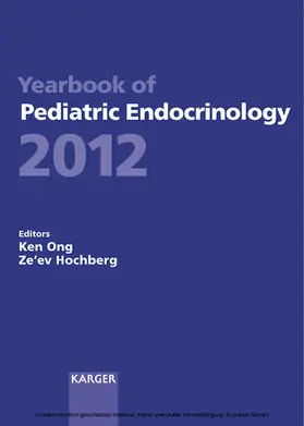 Ong / Hochberg |  Yearbook of Pediatric Endocrinology 2012 | eBook | Sack Fachmedien