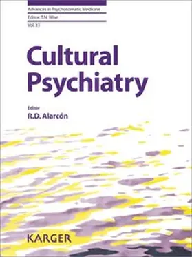 Alarcón |  Cultural Psychiatry | Buch |  Sack Fachmedien