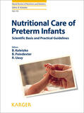 Koletzko / Poindexter / Uauy |  Nutritional Care of Preterm Infants | eBook | Sack Fachmedien