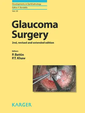 Bettin / Khaw |  Glaucoma Surgery | eBook | Sack Fachmedien