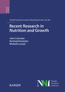 Colombo / Koletzko / Lampl |  Recent Research in Nutrition and Growth | eBook | Sack Fachmedien