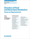 Peri / Thompson / Verbalis |  Disorders of Fluid and Electrolyte Metabolism | Buch |  Sack Fachmedien