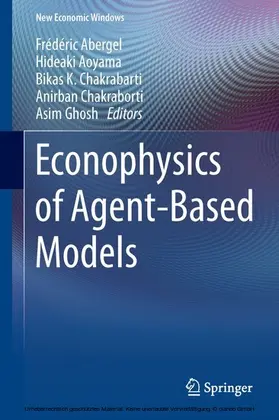 Abergel / Aoyama / Chakrabarti | Econophysics of Agent-Based Models | E-Book | sack.de