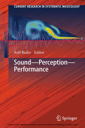 Bader | Sound - Perception - Performance | E-Book | sack.de