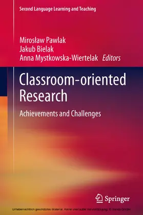 Pawlak / Bielak / Mystkowska-Wiertelak |  Classroom-oriented Research | eBook | Sack Fachmedien