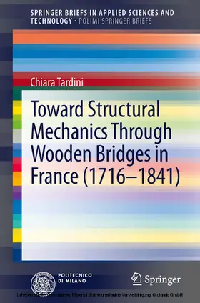 Tardini | Toward Structural Mechanics Through Wooden Bridges in France (1716-1841) | E-Book | sack.de