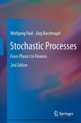 Paul / Baschnagel | Stochastic Processes | E-Book | sack.de