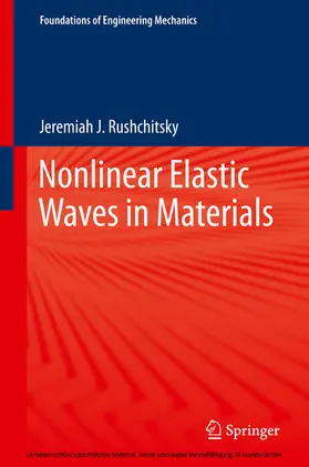 Rushchitsky | Nonlinear Elastic Waves in Materials | E-Book | www.sack.de