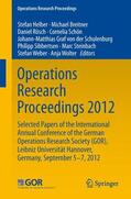 Helber / Breitner / Rösch |  Operations Research Proceedings 2012 | Buch |  Sack Fachmedien
