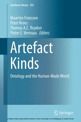 Franssen / Kroes / Reydon |  Artefact Kinds | eBook | Sack Fachmedien