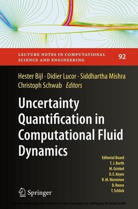 Bijl / Lucor / Mishra | Uncertainty Quantification in Computational Fluid Dynamics | E-Book | sack.de