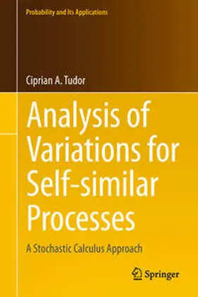 Tudor |  Analysis of Variations for Self-similar Processes | Buch |  Sack Fachmedien