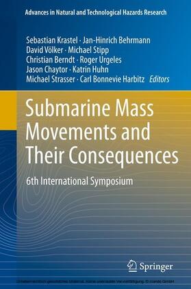 Krastel / Behrmann / Völker | Submarine Mass Movements and Their Consequences | E-Book | sack.de