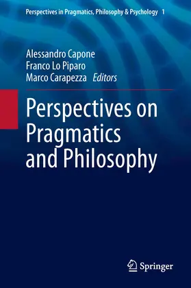 Capone / Lo Piparo / Carapezza | Perspectives on Pragmatics and Philosophy | E-Book | sack.de