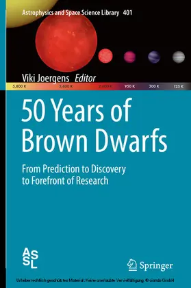 Joergens | 50 Years of Brown Dwarfs | E-Book | www.sack.de