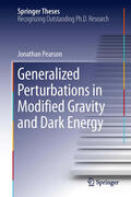 Pearson |  Generalized Perturbations in Modified Gravity and Dark Energy | eBook | Sack Fachmedien