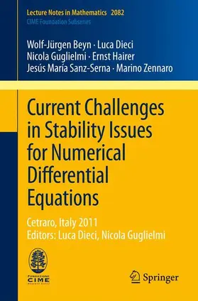 Beyn / Dieci / Guglielmi |  Current Challenges in Stability Issues for Numerical Differential Equations | Buch |  Sack Fachmedien
