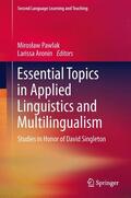 Aronin / Pawlak |  Essential Topics in Applied Linguistics and Multilingualism | Buch |  Sack Fachmedien