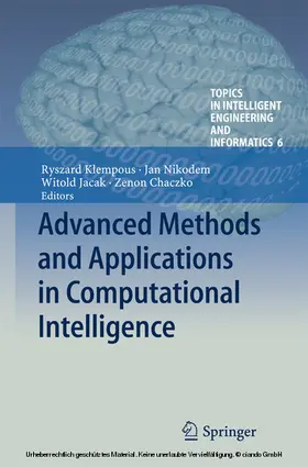 Klempous / Nikodem / Jacak |  Advanced Methods and Applications in Computational Intelligence | eBook | Sack Fachmedien