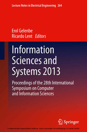 Gelenbe / Lent | Information Sciences and Systems 2013 | E-Book | sack.de