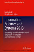 Gelenbe / Lent |  Information Sciences and Systems 2013 | eBook | Sack Fachmedien