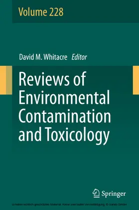 Whitacre | Reviews of Environmental Contamination and Toxicology Volume 228 | E-Book | sack.de
