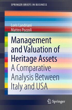 Pozzoli / Landriani |  Management and Valuation of Heritage Assets | Buch |  Sack Fachmedien