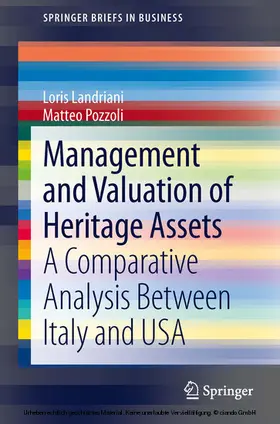 Landriani / Pozzoli | Management and Valuation of Heritage Assets | E-Book | www.sack.de