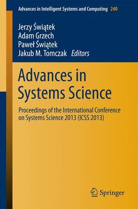 Swiatek / Swiatek / Tomczak |  Advances in Systems Science | Buch |  Sack Fachmedien