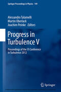 Talamelli / Oberlack / Peinke |  Progress in Turbulence V | eBook | Sack Fachmedien