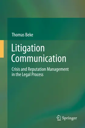 Beke | Litigation Communication | E-Book | sack.de