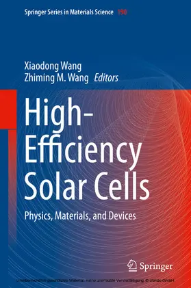 Wang | High-Efficiency Solar Cells | E-Book | sack.de