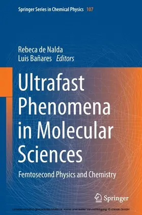 de Nalda / Bañares |  Ultrafast Phenomena in Molecular Sciences | eBook | Sack Fachmedien
