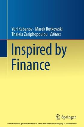 Kabanov / Rutkowski / Zariphopoulou | Inspired by Finance | E-Book | sack.de