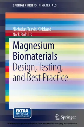 Kirkland / Birbilis |  Magnesium Biomaterials | eBook | Sack Fachmedien