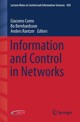 Como / Rantzer / Bernhardsson | Information and Control in Networks | Buch | 978-3-319-02149-2 | sack.de