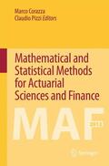 Pizzi / Corazza |  Mathematical and Statistical Methods for Actuarial Sciences and Finance | Buch |  Sack Fachmedien