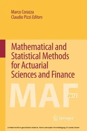 Corazza / Pizzi | Mathematical and Statistical Methods for Actuarial Sciences and Finance | E-Book | sack.de