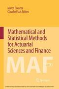 Corazza / Pizzi |  Mathematical and Statistical Methods for Actuarial Sciences and Finance | eBook | Sack Fachmedien