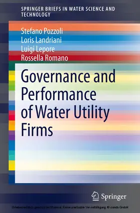 Pozzoli / Landriani / Lepore | Governance and Performance of Water Utility Firms | E-Book | www.sack.de
