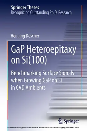 Döscher | GaP Heteroepitaxy on Si(100) | E-Book | www.sack.de