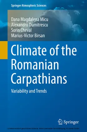 Micu / Dumitrescu / Cheval |  Climate of the Romanian Carpathians | eBook | Sack Fachmedien