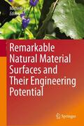 Lee |  Remarkable Natural Material Surfaces and Their Engineering Potential | Buch |  Sack Fachmedien